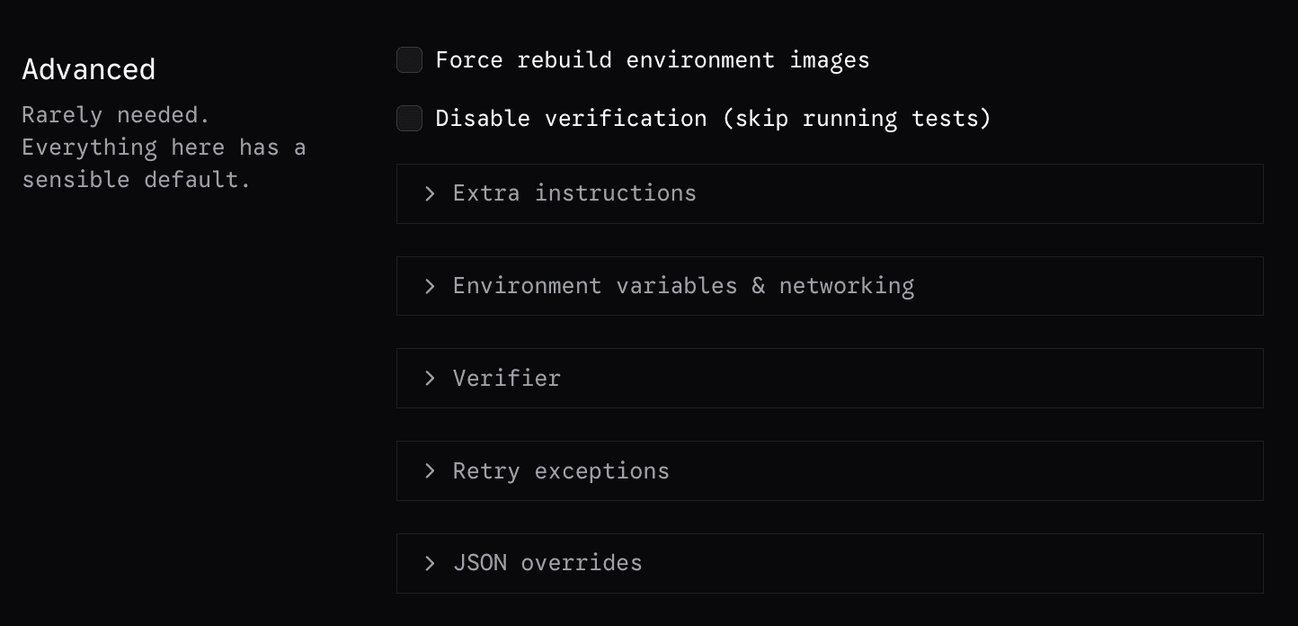 Select Advanced Settings
