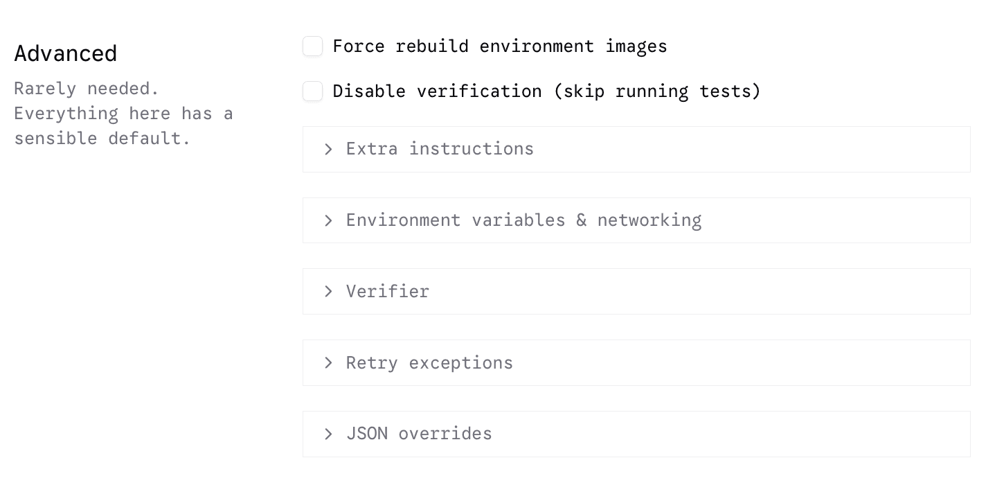 Select Advanced Settings